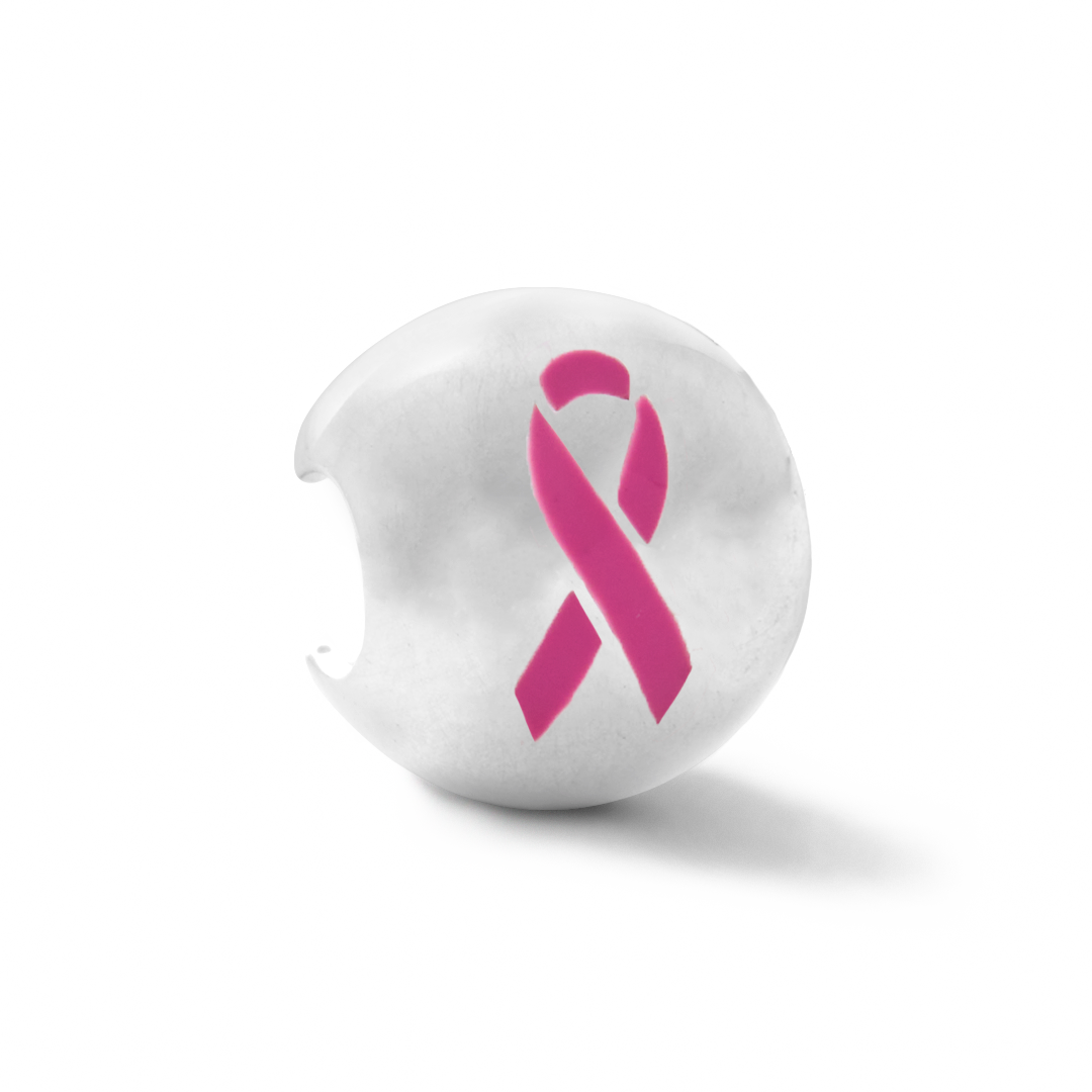 Breast Cancer Ribbon Lokai Charm