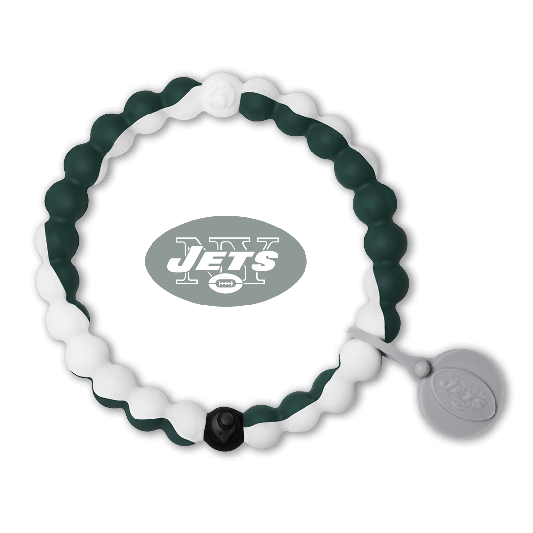 New York Jets Pink NFL Football Bracelet