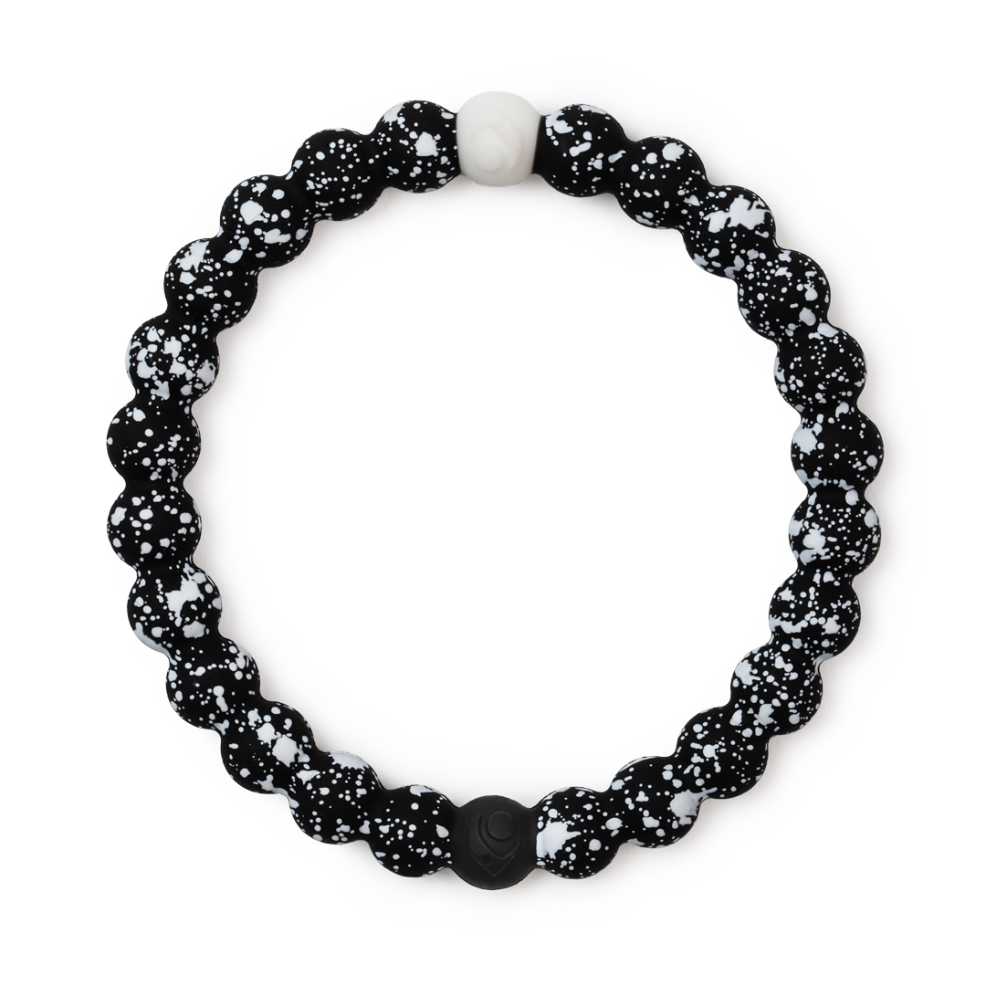 Black Splatter Bracelet S