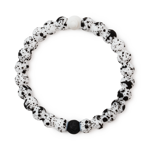 White Splatter Bracelet