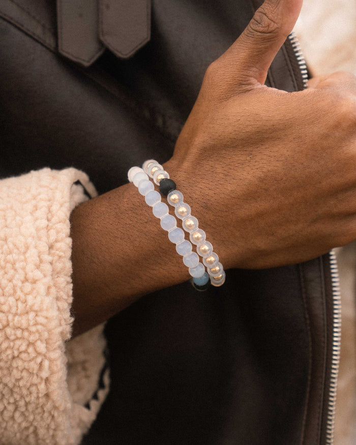 Gold Metal Sphere Bracelet