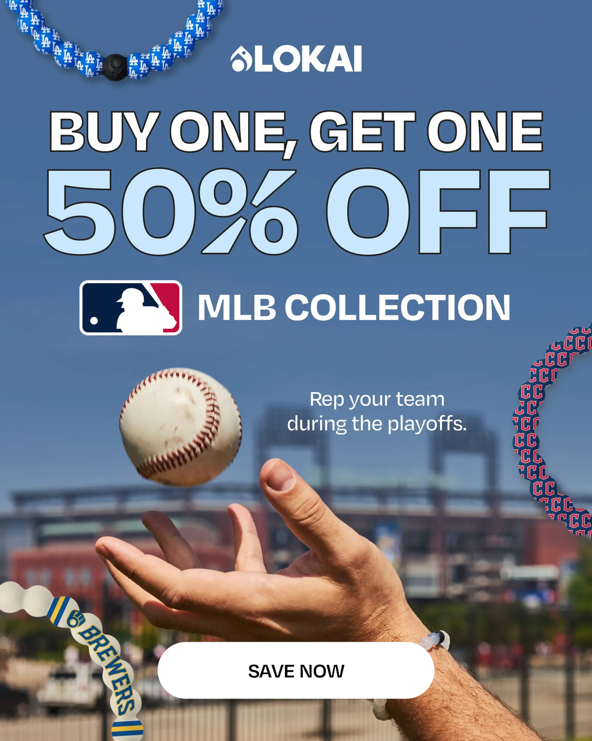 MLB Buy 1 Get 1 50% Off