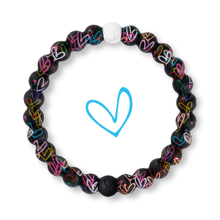 Live Lokai - Spread the love 💕 On our newest Lokai, a special heart  pattern wraps between the white and black beads as a constant reminder to  support others, no matter their