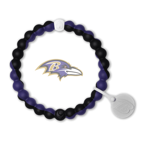 Baltimore Ravens Swirl Bracelet